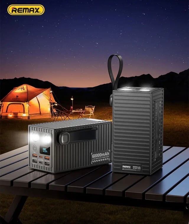 REMAX RPP-609 PRO Container Series 60000mAh Power Bank - PD + QC 22.5W Fast Charging_img_0