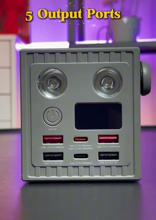 REMAX RPP-609 PRO Container Series 60000mAh Power Bank - PD + QC 22.5W Fast Charging_img_3