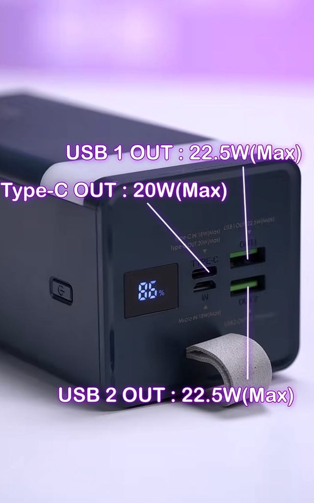 Remax Chinen RPP-321 50000mAh 22.5W Outdoor Power Bank with LED Light_img_4