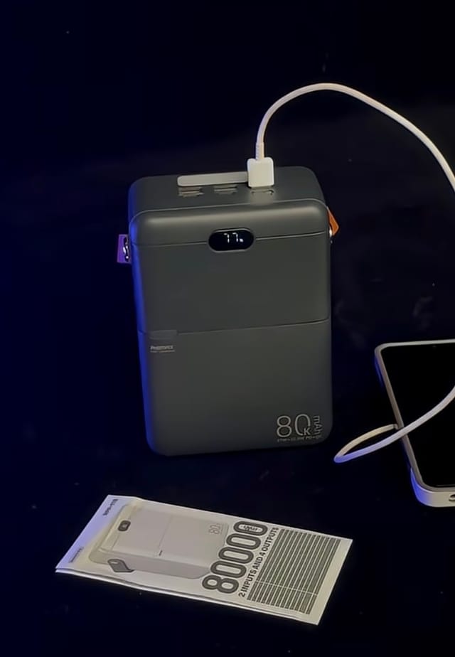 Remax RPP-118 80000mAh 27W + 22.5W Fast Charging Power Bank_img_4