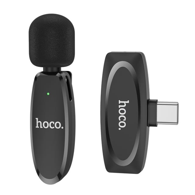 Hoco L15 Lightning Lavalier Wireless Microphone Type-C_img_0