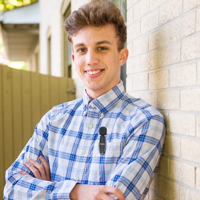 Hoco L15 Lightning Lavalier Wireless Microphone Type-C_img_5