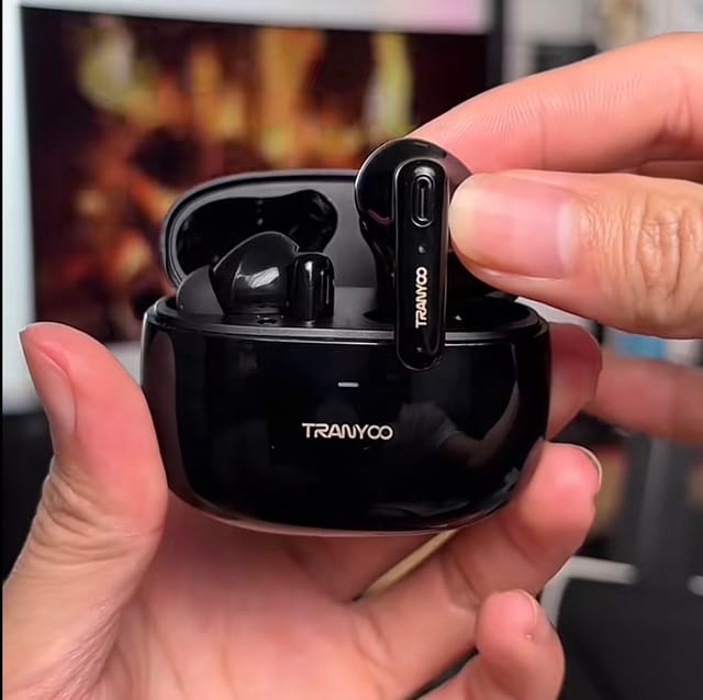 Tranyoo T-M2 ANC ENC Bluetooth 5.4 Earbuds – Noise Cancellation Gaming & Music TWS_img_7