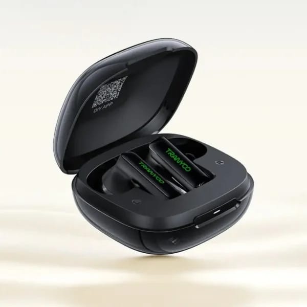 TRANYOO T-M01 Bluetooth 6.0 TWS Earbuds – 32H Battery, Smart App Control & Gaming Mode_img_1