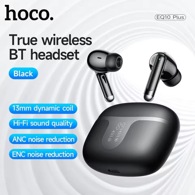 EQ10 Plus Harmony ANC+ENC Bluetooth 5.4 TWS Earbuds – 7H Playtime in Bangladesh_img_2