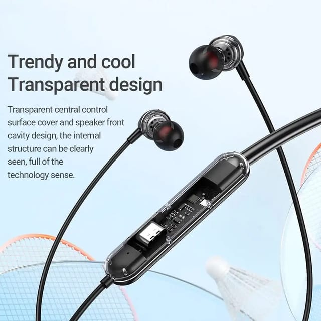 Hoco ES65 Bluetooth 5.3 Neckband | 30H Playback | LED Battery Display | Magnetic Earbuds_img_3