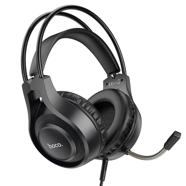 W106 Tiger Gaming Wired Headphones | 50mm Stereo Sound | 3.5mm Headset with Mic_img_1