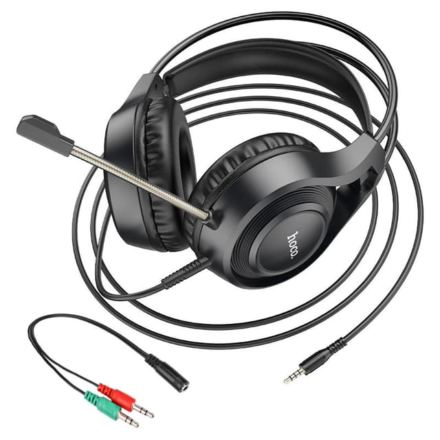 W106 Tiger Gaming Wired Headphones | 50mm Stereo Sound | 3.5mm Headset with Mic_img_4