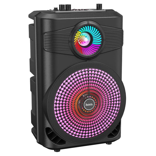 Hoco BS46 Wireless Karaoke Bluetooth Speaker | 8-Inch Woofer, Mic Support & LED Light_img_0