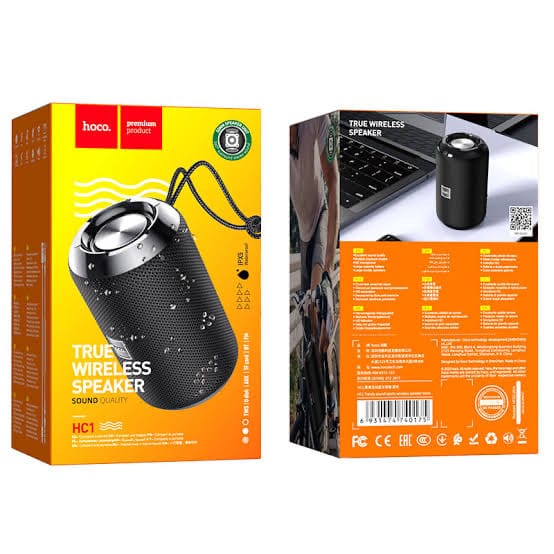 Hoco HC1 Bluetooth Speaker | 5W Portable Wireless Speaker with FM & TWS_img_1