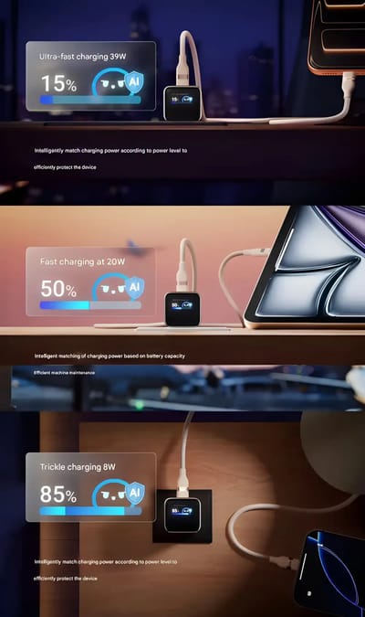 Anker Nano 45W GaN Fast Charger with Digital Display (A121D) | USB-C PD Charger_img_5