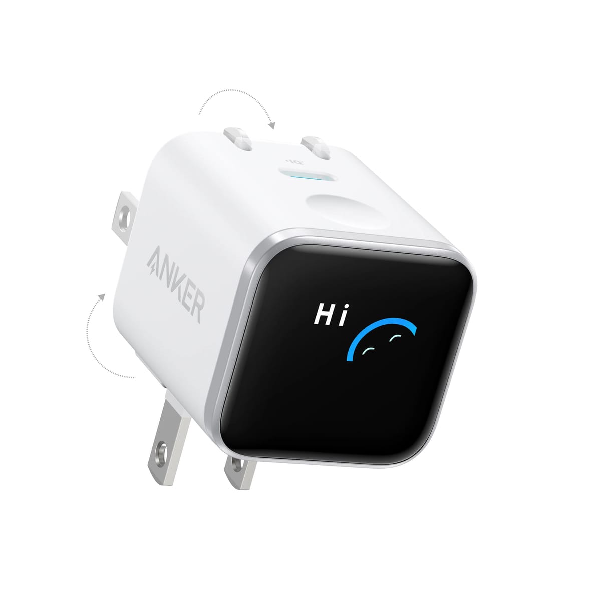 Anker Nano 45W GaN Fast Charger with Digital Display (A121D) | USB-C PD Charger