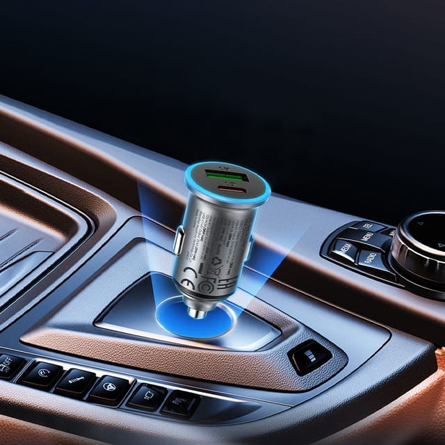 Acefast B15 Car Charger 65 watt USB + C_img_4