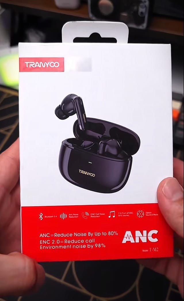Tranyoo T-M2 ANC ENC Bluetooth 5.4 TWS Earbuds_img_1